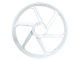 17" Felge Puch Guss 6 Speichen weiss