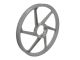 17" Felge Puch Guss 6 Speichen Silber