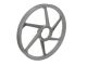 17" Felge Puch Guss 6 Speichen Silber