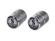Bouchons de valve chrome SACHS (2pcs), universels