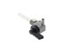 Benzinhahn OMG M12x1mm senkrecht, Abgang rechts, schwarz, Piaggio Bravo