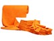 Mikrofaser Tuch orange auf Rolle 24 Stück 40x40cm (Top Qualität)