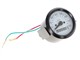 Compteur blanc 80 km/h Ø 60mm replica, vélomoteurs Tomos universel avec éclairage