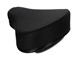 Selle noire avec compartiment à outils, universelle (NISA)