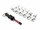 Jeu de visserie pivots-ressorts CNC pour carrosserie Piaggio Ciao