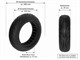 Pneu scooter électrique 10x2,7-6,5 (Slick)