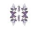 Sticker "Violette Schmetterlinge" 150mm x 200mm