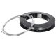 Kabelhülle chrom «50 Meter Rolle» Ø 5mm Metall-Innenhülle