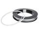 Kabelhülle weiss «50 Meter Rolle» Ø 5mm Metall-Innenhülle