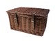 Rattan Korb braun geflechtet 48x32x26 cm