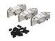 Kupplungsbacken HRT SX50 (metallisch)