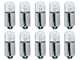 Ampoule arrière à clipper, 6V 4W BA9S (10 pcs.)