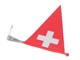 Schutzblech - Wimpel Schweiz (gefedert)