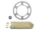 Kit chaine 13x58 type 428, moto Fantic Caballero 125cc