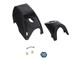 Gabelschloss abdeckungs - Set Piaggio Ciao Carbon-Look matt