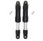 Amortisseur 280mm CNC, air comprimé renforcé, noir