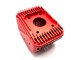 Culasse MCAFH - Arctic Frost Head rouge, fraisé cnc 4 parties, Malossi Big DEPS 4
