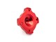 Culasse MCAFH - Arctic Frost Head rouge, fraisé cnc 4 parties, Malossi Big DEPS 4