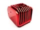 Culasse MCAFH - Arctic Frost Head rouge, fraisé cnc 4 parties, Malossi Big DEPS 4