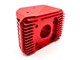 Culasse MCAFH - Arctic Frost Head rouge, fraisé cnc 4 parties, Malossi Big DEPS 4