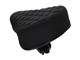 Selle (matelassée) noir, universelle