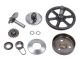 Kickstarter-SET zu Puch Maxi E50 Motor, Deckel-Innenausstattung