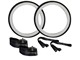 Set de pneu 2.00 - 16" Fortune flancs blancs