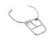Porte-bagages arrière / Support Top-Case d'origine, Piaggio Vespa Primavera / Sprint / Elettrica, chromé