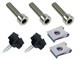 Seitenschutz-Schraubenset schwarz, Pony Cross 521