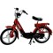 Figurine miniature vélomoteur Piaggio Ciao rouge métallisé 1:10ème (top qualité)