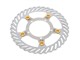 Bremsscheibe Ø 260mm «schwimmend» Akoa / Swiing CNC Radnabe