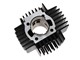 Kit cylindre AKOA Tuning 70cc 45mm "black edition", avec culasse, CH12 extérieur 100% original, vélomoteurs Puch