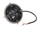 Insert de phare avant 130mm conversion à LED 6-12v, universel vélomoteurs Puch / Sachs.....