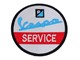 Écusson / Patch Vespa Service Ø 75 mm
