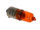Glühlampe BAU9S «kurz» 120°, 12V 6W, orange