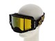 Masque lunette SWAPS cross noir / or, taille : univerelle
