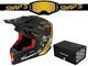 Casque cross SET Swaps « taille XL » S849 Blur - noir / or