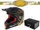 Casque cross SET Swaps « taille S » S849 Blur - noir / or