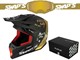 Casque cross SET Swaps « taille L » S849 Blur - noir / or