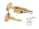 Serrure/cadenas pour fourche originale (avec 2 clés), vélomoteur PUCH Maxi, MS, VS, DS, MC