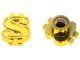 Ventildeckel «DOLLAR» gold