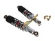 Paire d'amortisseur YSS PRO-X 260mm chrome / noir - vélomoteurs Bravo, SI, CBA