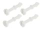 Seitenschutzschrauben Set Honda Camino weiss