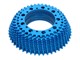 Couronne dentée AKOA « aluminium bleu » Puch Maxi
