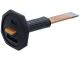 Burin ciseaux avec manche de protection 235 / 26 mm