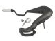 Pot d'échappement TECNO 25mm "Off Road Evo" noir, vélomoteurs Puch Maxi