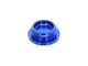 Bouchon/vis pour couvercle de transmission, «alu bleu» M14 x 1mm, vélomoteur SACHS 503/504