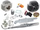 Pack AKOA Tuning 50cc 38mm "CH12" extérieur 100% original, vélomoteurs Puch X30