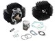 Kit cylindre AKOA Tuning 60cc 42mm"black edition", avec culasse, CH12 extérieur 100% original, vélomoteurs Puch