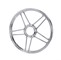 Felge Hinterrad / Vorderrad 17" Guss Puch chrom
